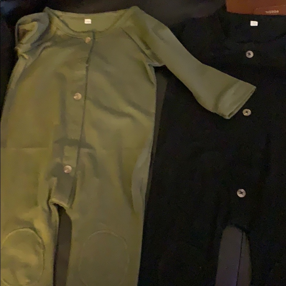 Two infant body suits